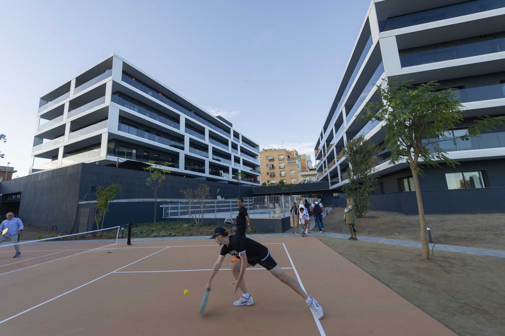 Pickleball track